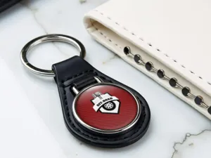 Leather Key Holder Easy Reach Convenient